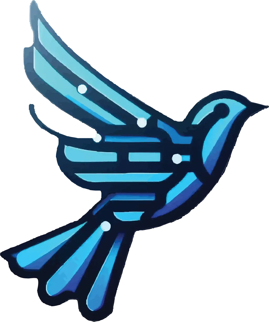 Blue Byrd Development Bird Logo